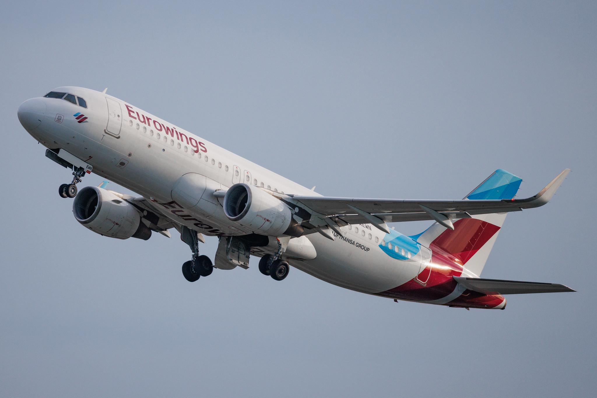 Hamburg Airport: Eurowings (EW / EWG) | Airbus A320-214 A320 | D-AEWN | MSN 7393