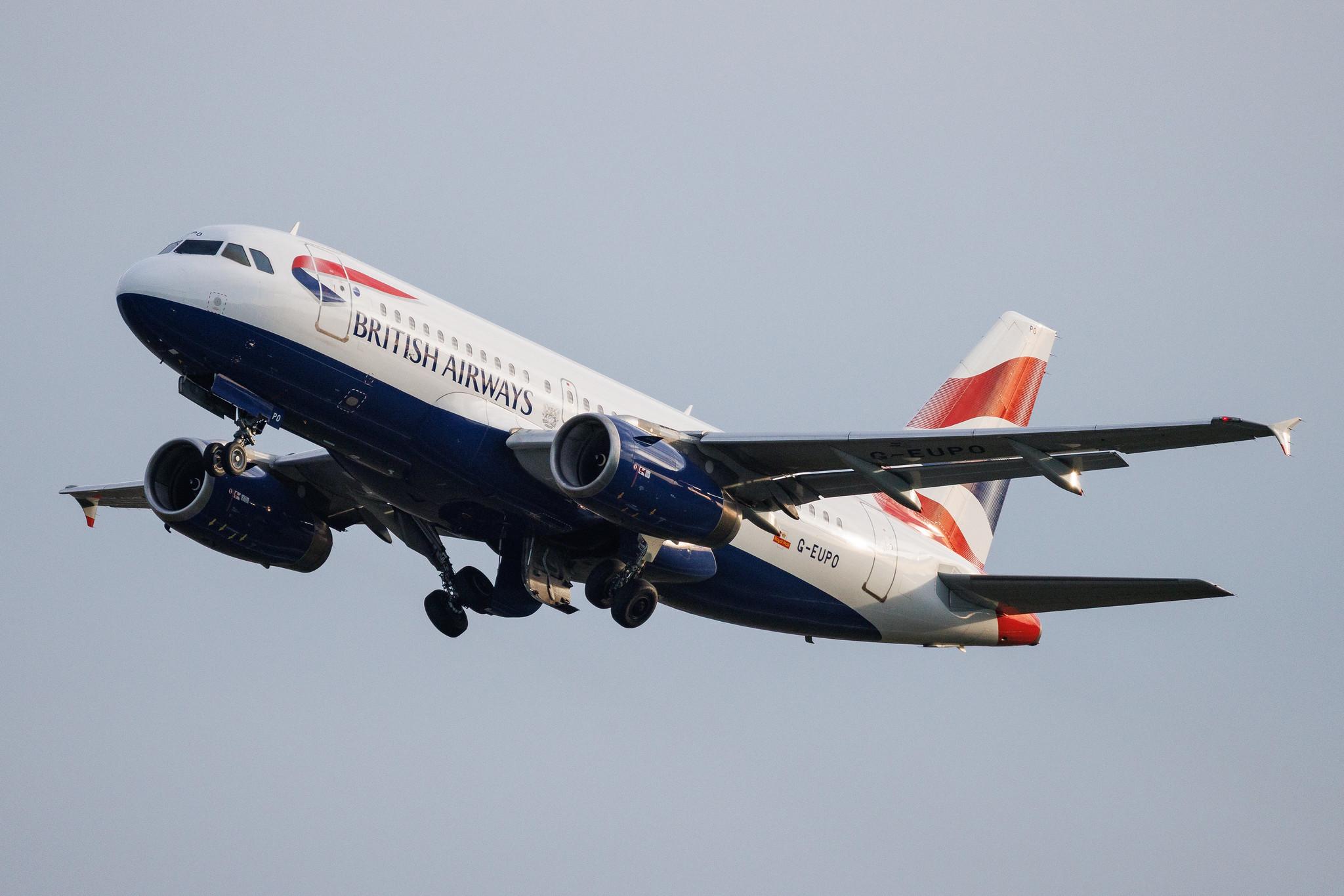 Hamburg Airport: British Airways (BA / BAW) | Airbus A319-131 A319 | G-EUPO | MSN 1279