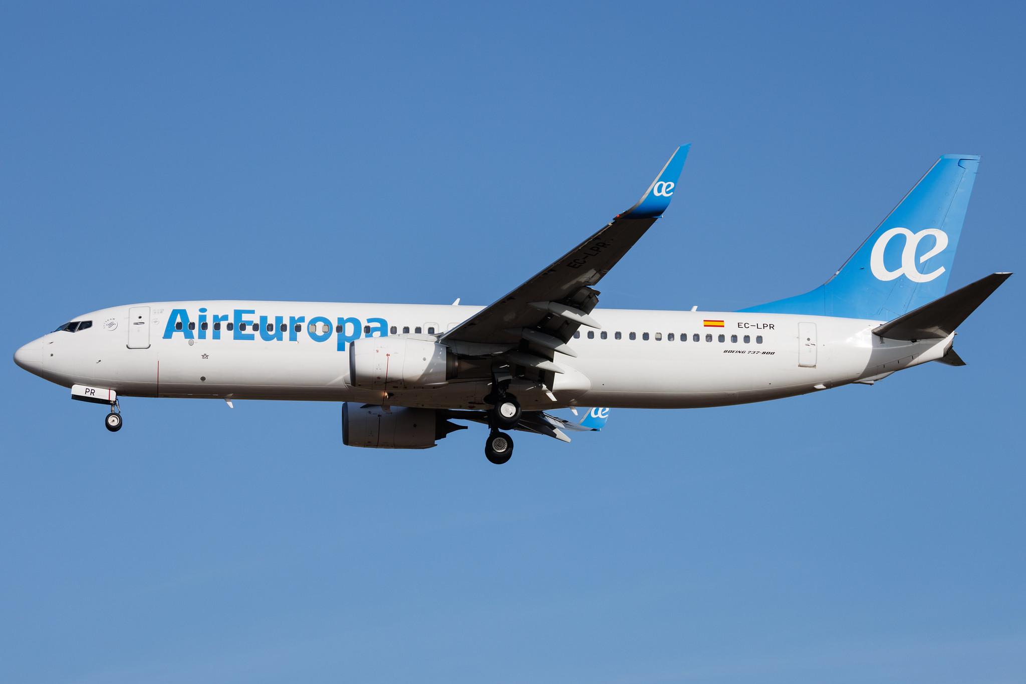 Palma de Mallorca Airport: Air Europa (UX / AEA) | Boeing 737-85P B738 | EC-LPR | MSN 36588