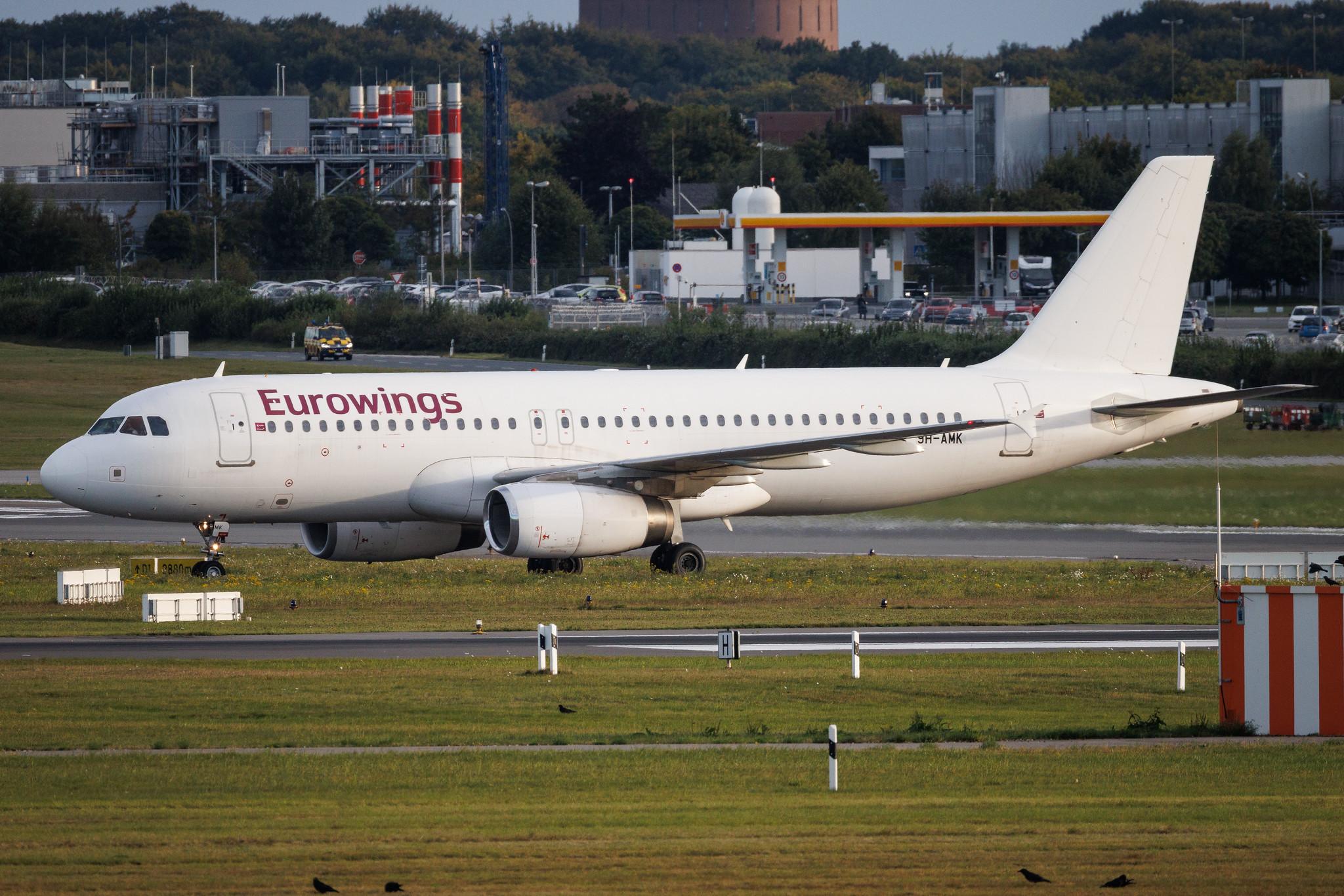 Hamburg Airport: Eurowings (EW / EWG) | Operator: Avion Express Malta | Airbus A320-232 A320 | 9H-AMK | MSN 03562