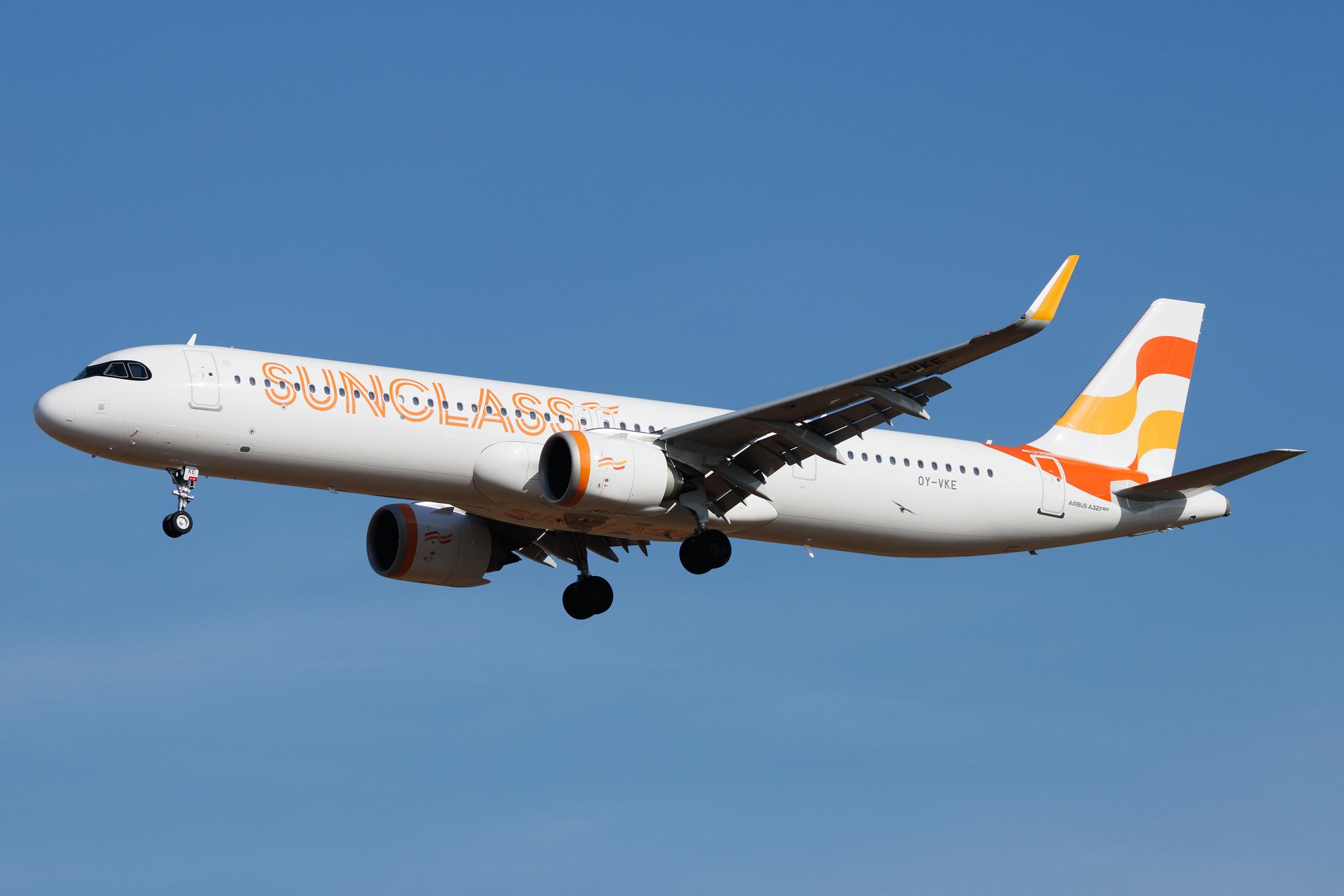 Palma de Mallorca Airport: Sunclass Airlines (DK / VKG) |  Airbus A321-251NX A21N | OY-VKE | MSN 12679