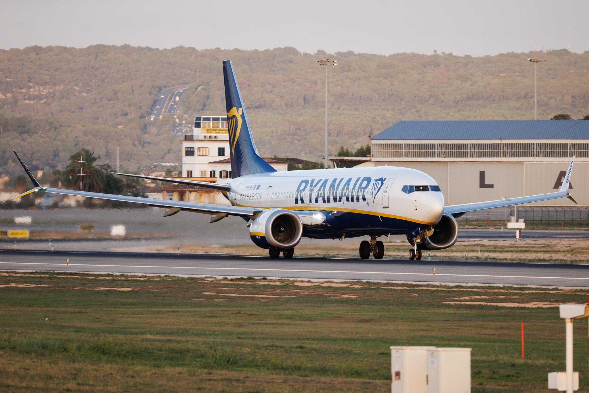 Palma de Mallorca Airport: Ryanair (FR / RYR) | Operator: Malta Air | Boeing 737 MAX 8-200 B38M | 9H-VVE | MSN 62347