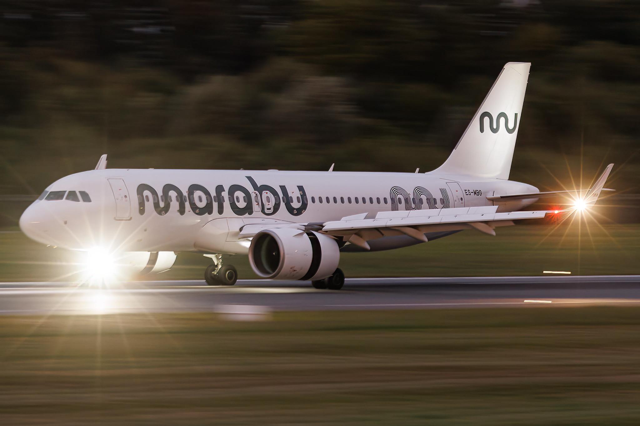 Hamburg Airport: Marabu (DI / MBU) | Airbus A320-271N A20N | ES-MBG | MSN 08426