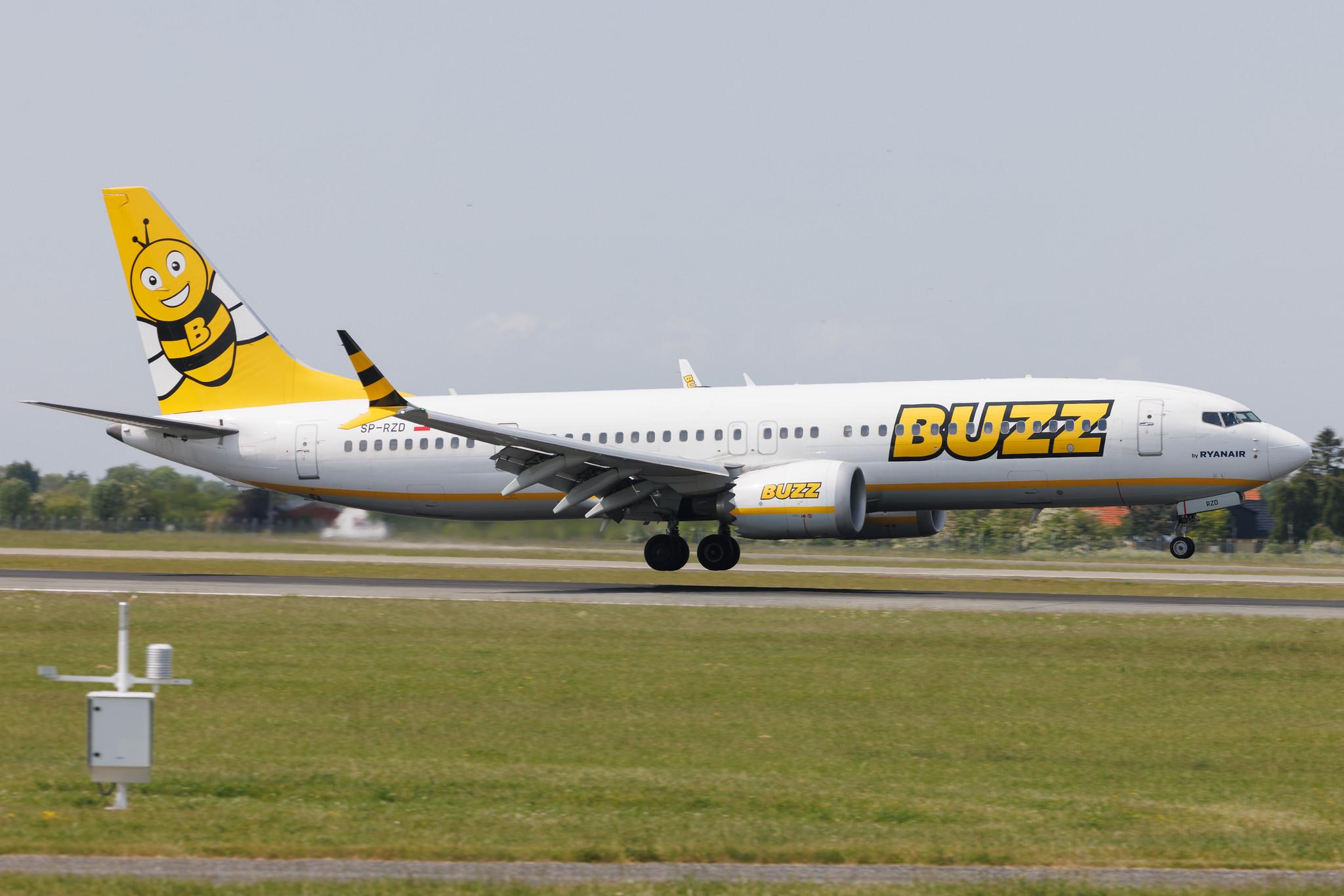 Copenhagen Airport: Buzz (RR / RYS) | Boeing 737 MAX 8-200 B38M | SP-RZD | MSN 62319