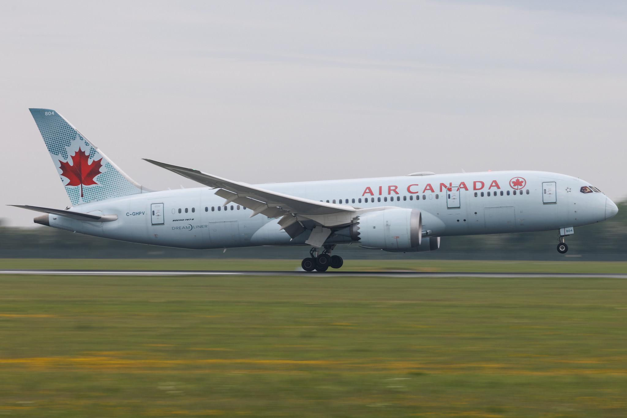 Copenhagen Airport: Air Canada (AC / ACA) | Boeing 787-8 Dreamliner B788 | C-GHPV | MSN 35260