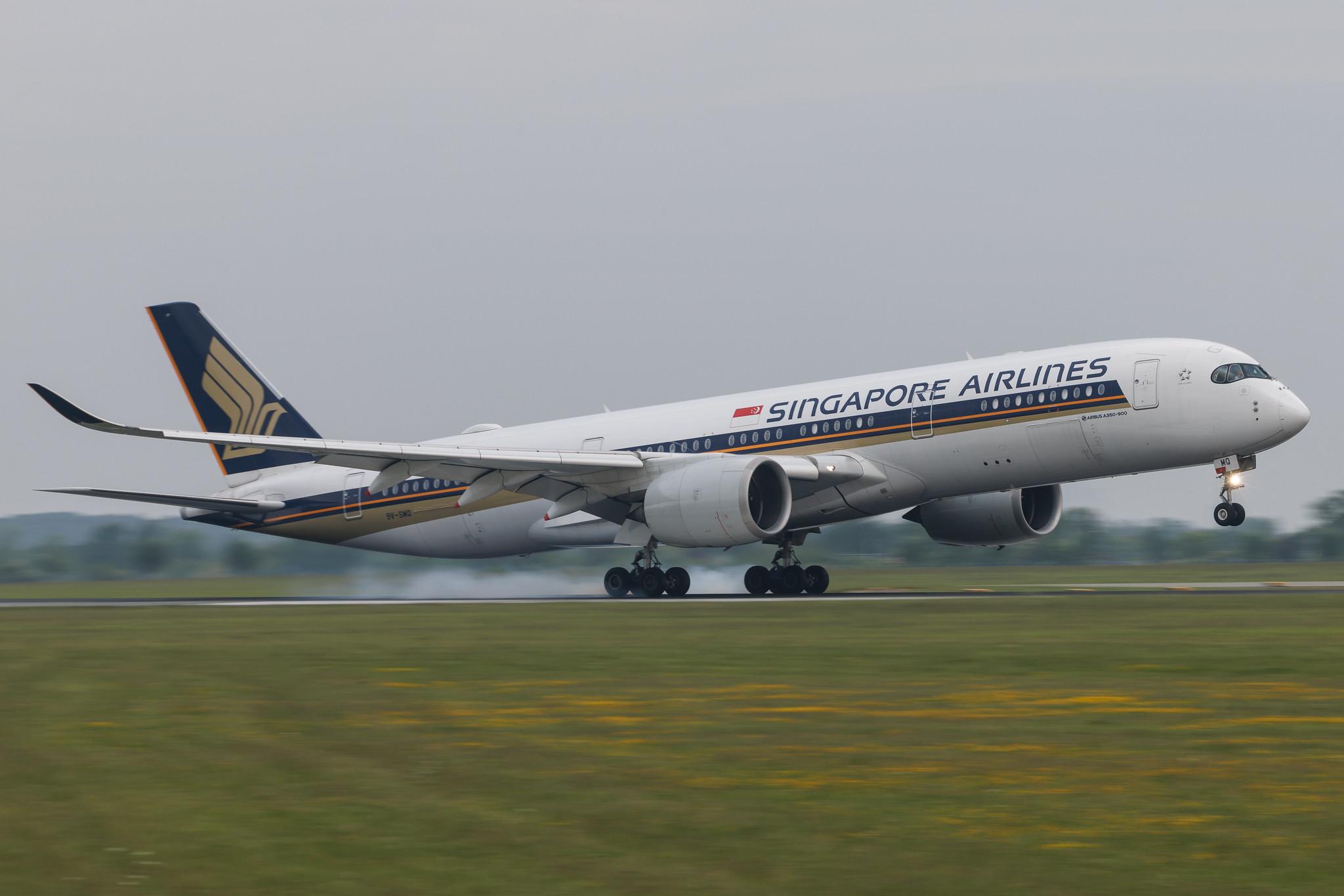 Copenhagen Airport: Singapore Airlines (SQ / SIA) | Airbus A350-941 A359 | 9V-SMQ | MSN 133