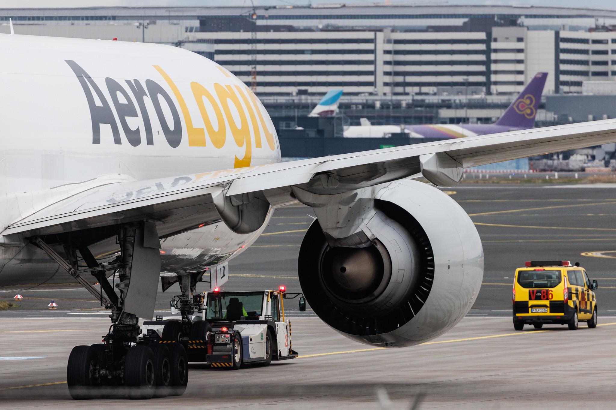 Frankfurt Airport: AeroLogic (3S / BOX) | Boeing 777-FZN B77L | D-AALD | MSN 36004