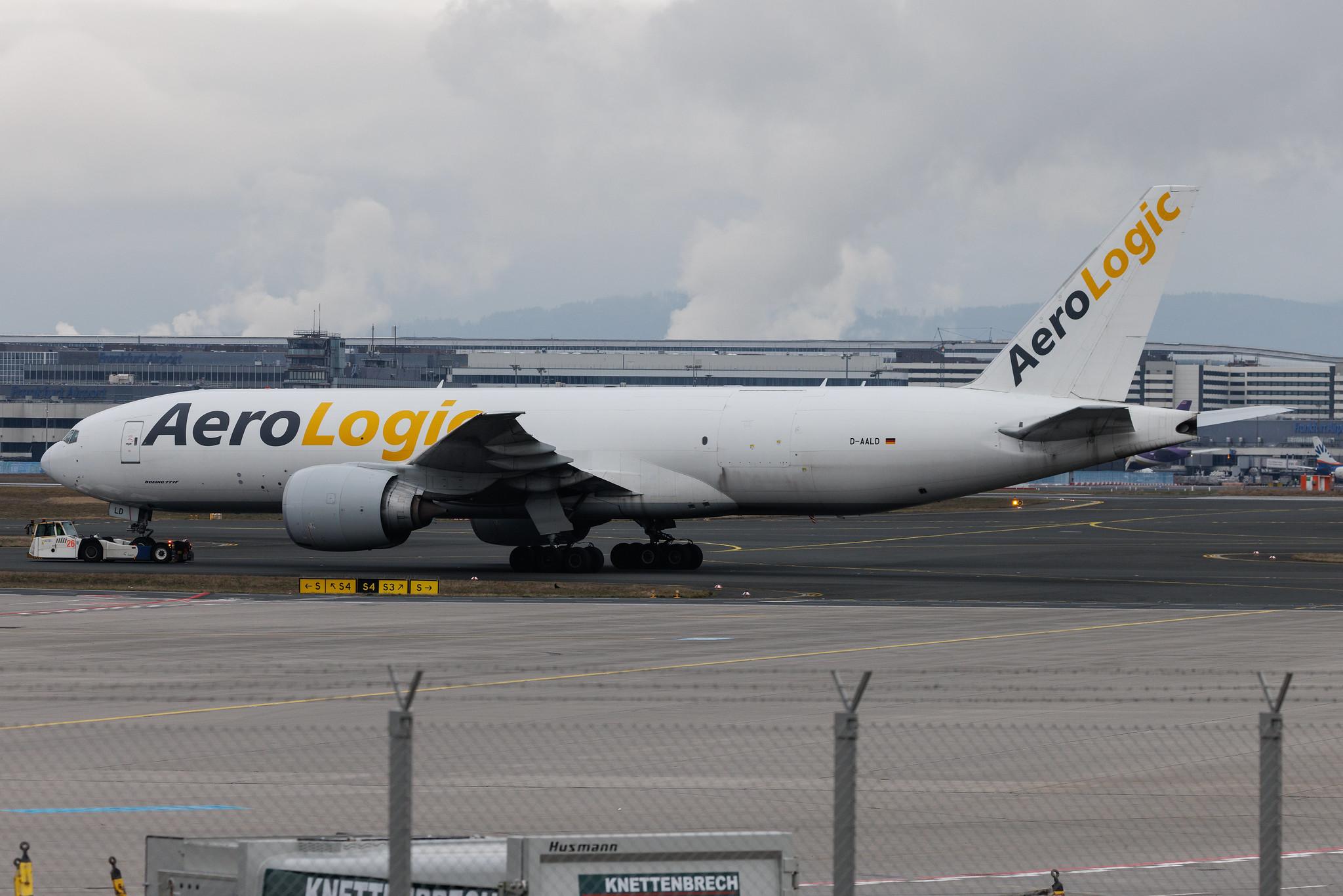 Frankfurt Airport: AeroLogic (3S / BOX) | Boeing 777-FZN B77L | D-AALD | MSN 36004