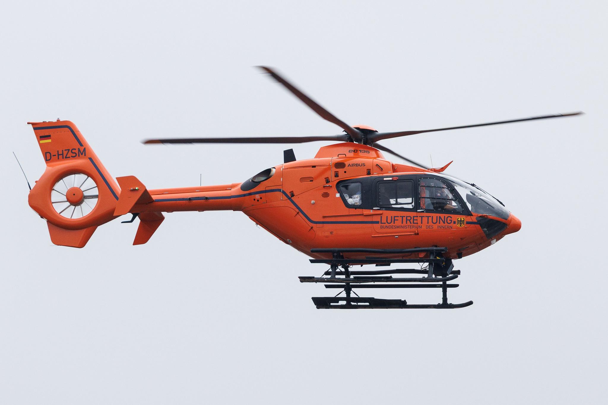 Frankfurt Airport: Germany - Luftrettung (CHX) | Operator: Germany - Air Ambulance | Airbus Helicopters H135 EC35 | D-HZSM | MSN 0621