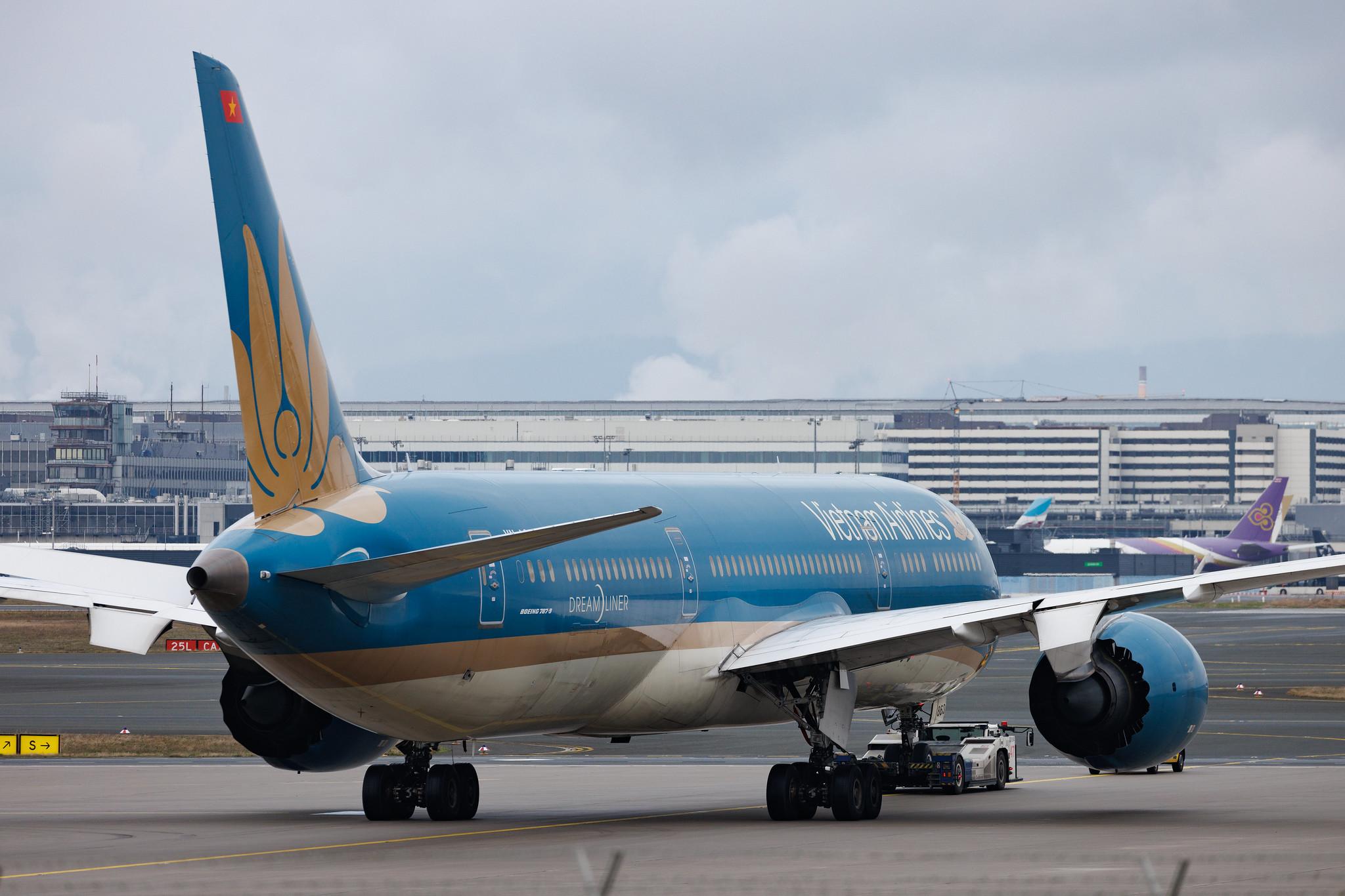 Frankfurt Airport: Vietnam Airlines (VN / HVN) | Boeing 787-9 Dreamliner B789 | VN-A863 | MSN 35153