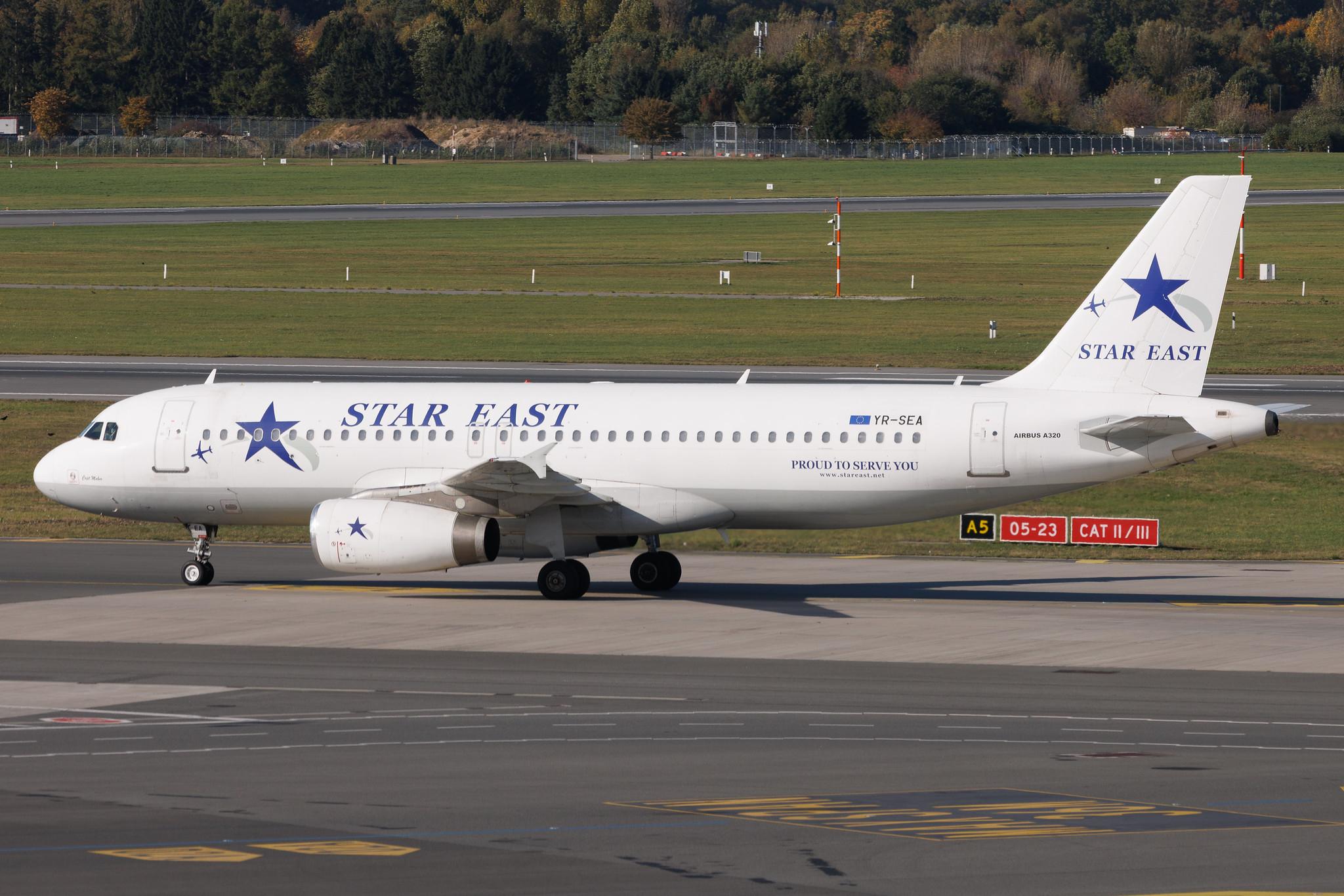 Hamburg Airport: Star East Airlines (4R / SEK) | Airbus A320-231 A320 | YR-SEA | MSN 0357