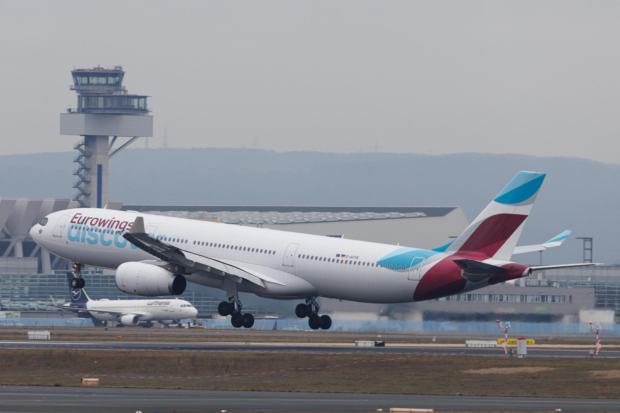 Frankfurt Airport: Discover Airlines (4Y / OCN) | Airbus A330-343 A333 | D-AFYR | MSN 1711
