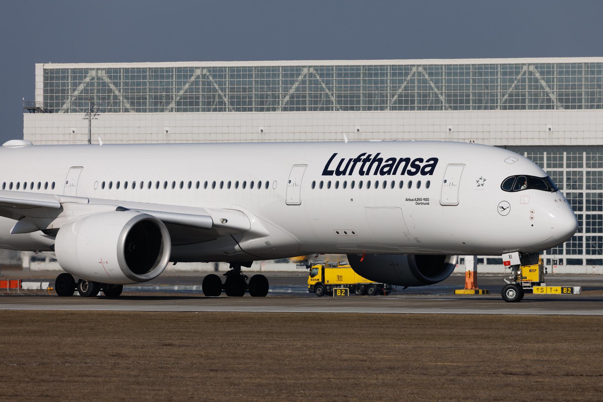 Munich Airport: Lufthansa (LH / DLH) | Airbus A350-941 A359 | D-AIXI | MSN 202
