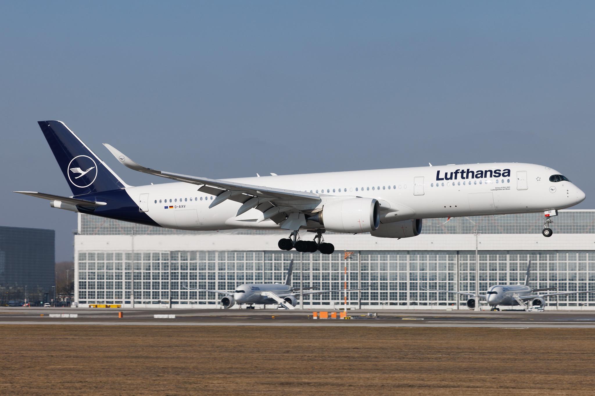 Munich Airport: Lufthansa (LH / DLH) | Airbus A350-941 A359 | D-AIXV | MSN 646
