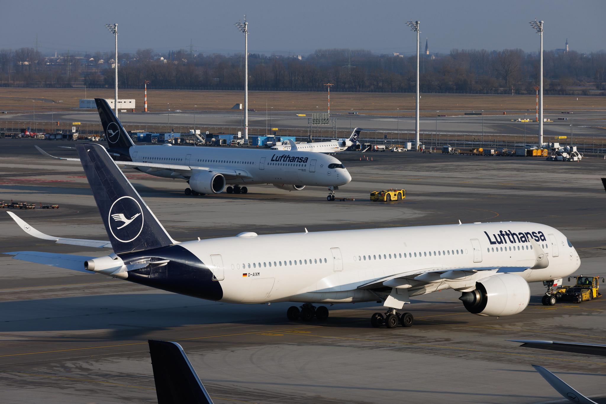 Munich Airport: Lufthansa (LH / DLH) | Airbus A350-941 A359 | D-AIXM | MSN 287