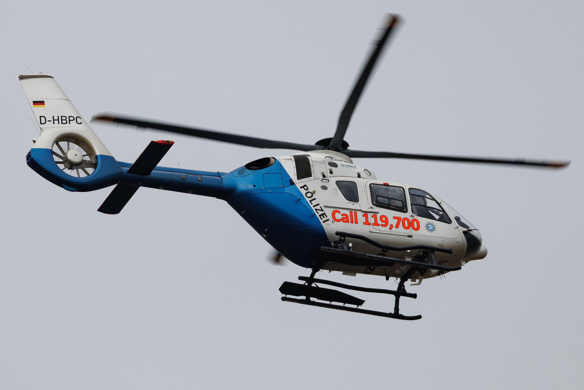 Munich Airport: Polizei Bayern | Airbus Helicopters H135 EC35 | D-HBPC | MSN 0870