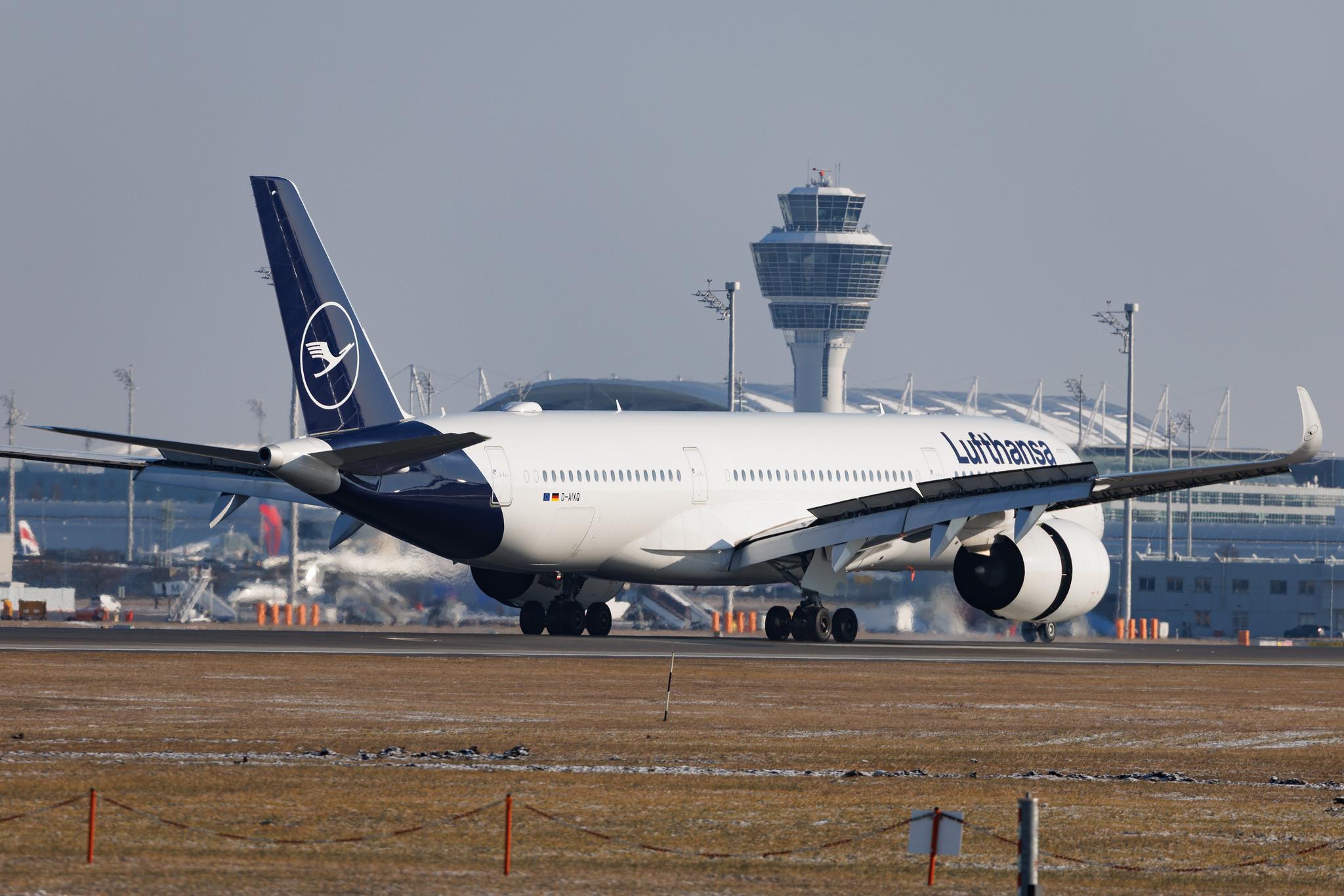 Munich Airport: Lufthansa (LH / DLH) | Airbus A350-941 A359 | D-AIXQ | MSN 427