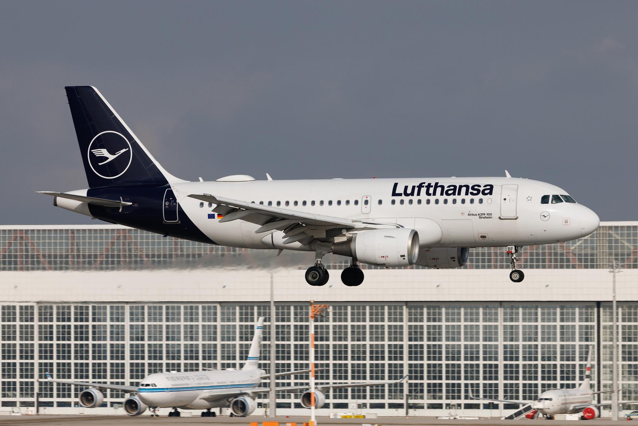 Munich Airport: Lufthansa (LH / DLH) | Airbus A319-112 A319 | D-AIBF | MSN 4796