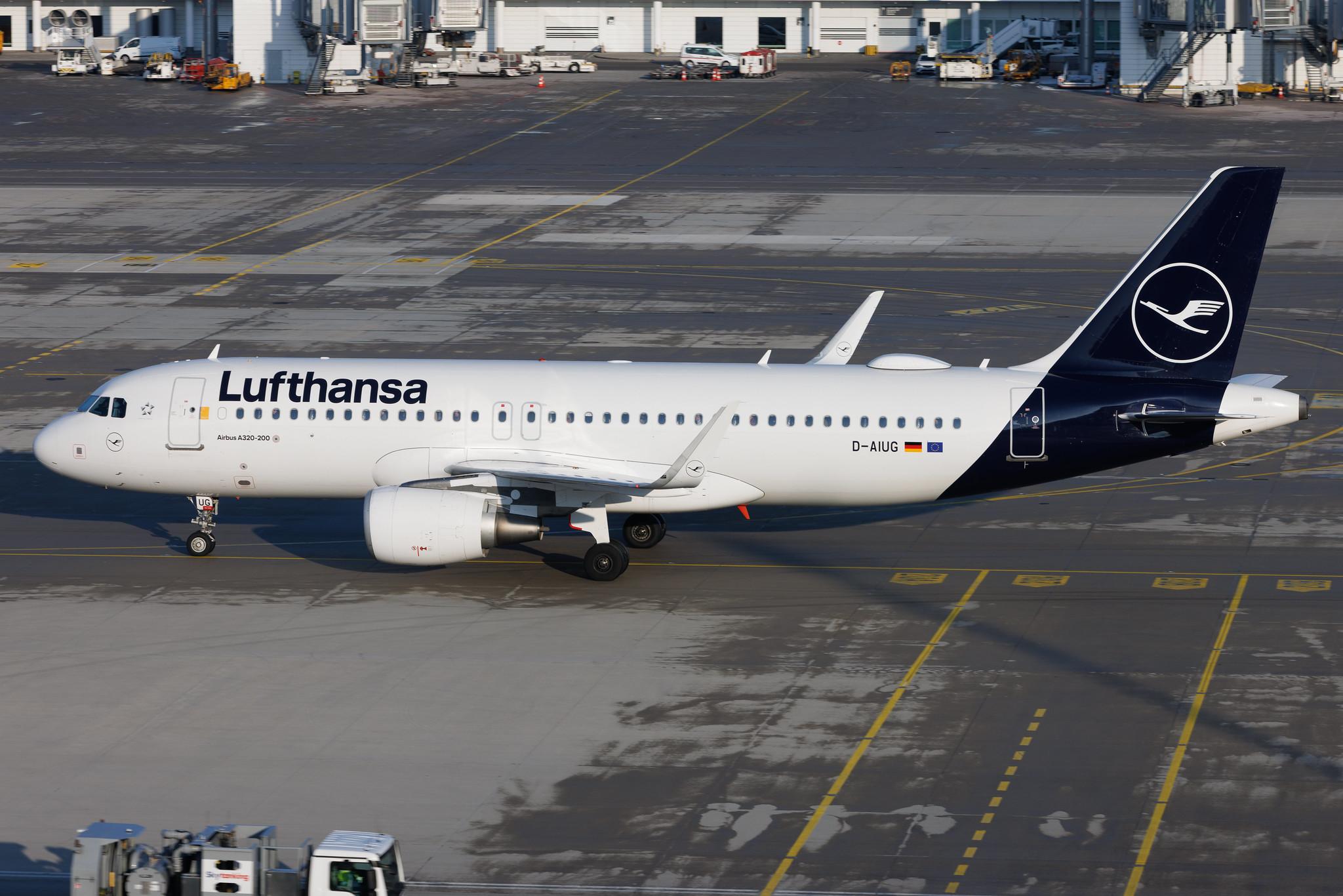 Munich Airport: Lufthansa (LH / DLH) | Airbus A320-214 A320 | D-AIUG | MSN 6202
