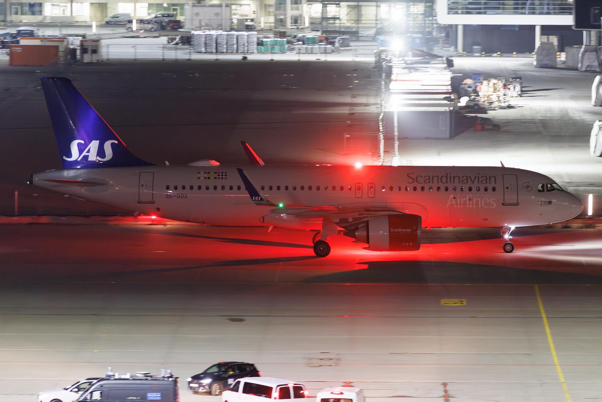 Munich Airport: SAS (SK / SAS) | Airbus A320-251N A20N | SE-DOX | MSN 07489