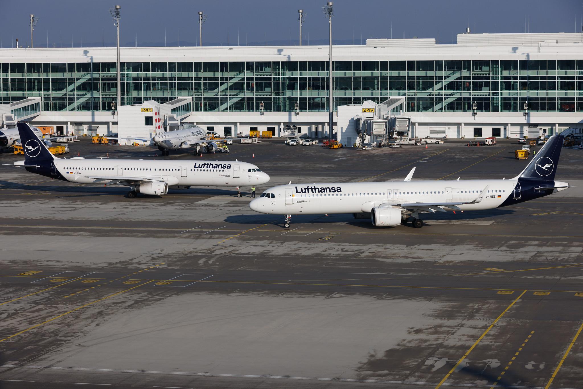 Munich Airport: Lufthansa (LH / DLH) | Airbus A321-271NX A21N | D-AIEE | MSN 9046