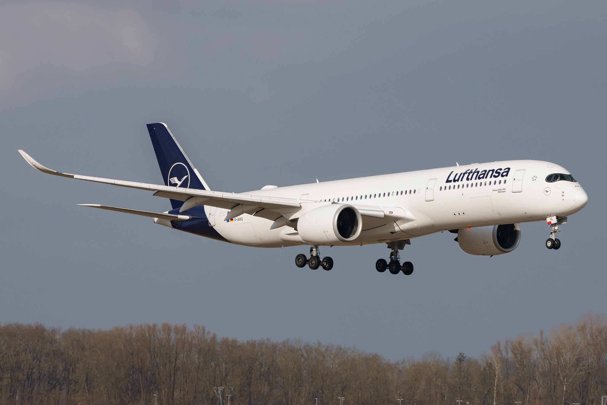 Munich Airport: Lufthansa (LH / DLH) | Airbus A350-941 A359 | D-AIXG | MSN 174