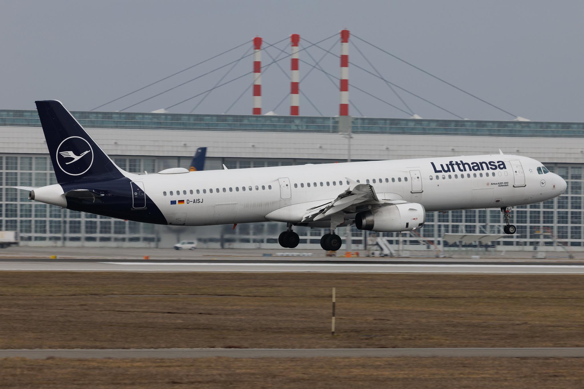 Munich Airport: Lufthansa (LH / DLH) | Airbus A321-231 A321 | D-AISJ | MSN 3360