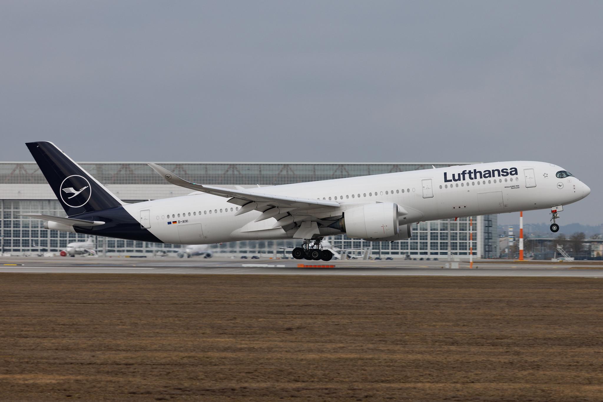 Munich Airport: Lufthansa (LH / DLH) | Airbus A350-941 A359 | D-AIXI | MSN 202