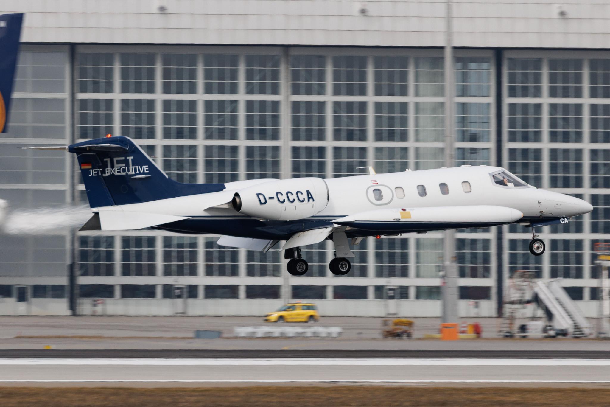 Munich Airport: Jet Executive (JEI) | Learjet 35A LJ35 | D-CCCA | MSN 35A-160