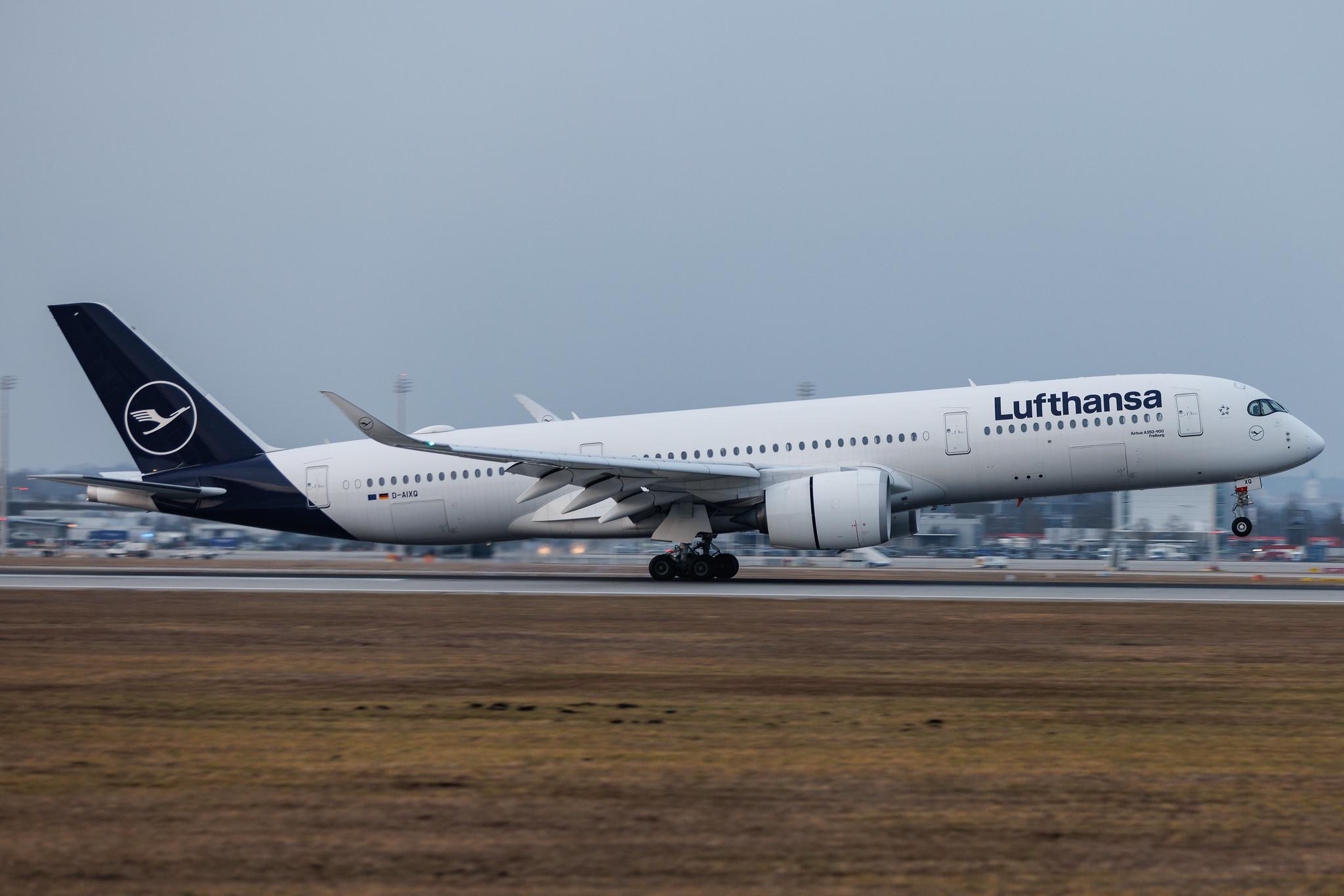Munich Airport: Lufthansa (LH / DLH) | Airbus A350-941 A359 | D-AIXQ | MSN 427