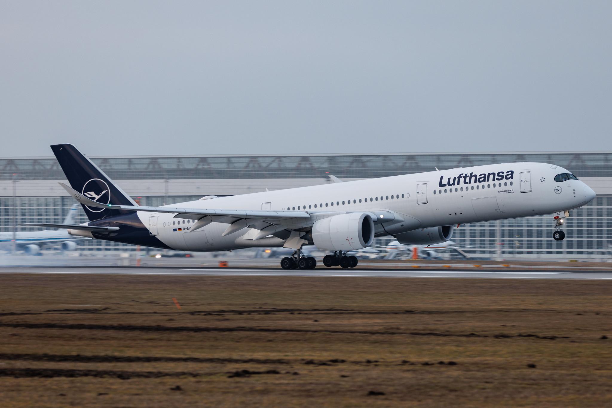 Munich Airport: Lufthansa (LH / DLH) | Airbus A350-941 A359 | D-AIXQ | MSN 427