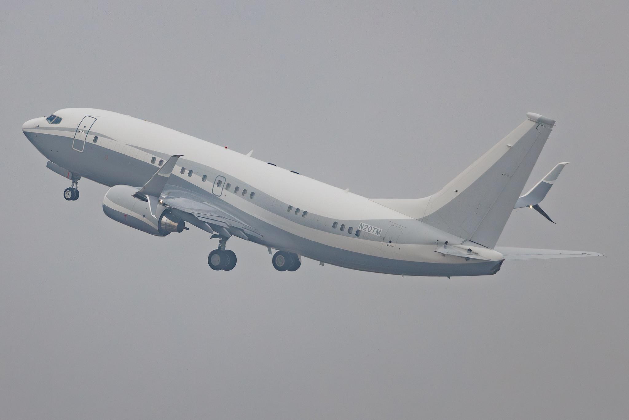 Flughafen Zürich: Private owner | Boeing 737-7JY(BBJ) B737 | N20TM | MSN 39109