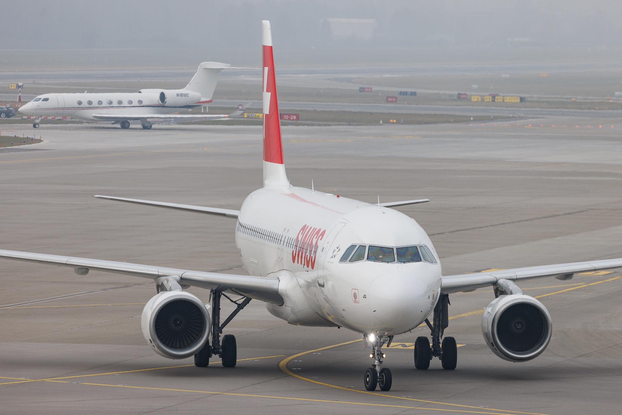 Flughafen Zürich: Swiss (LX / SWR) | Airbus A320-214 A320 | HB-IJQ | MSN 00701
