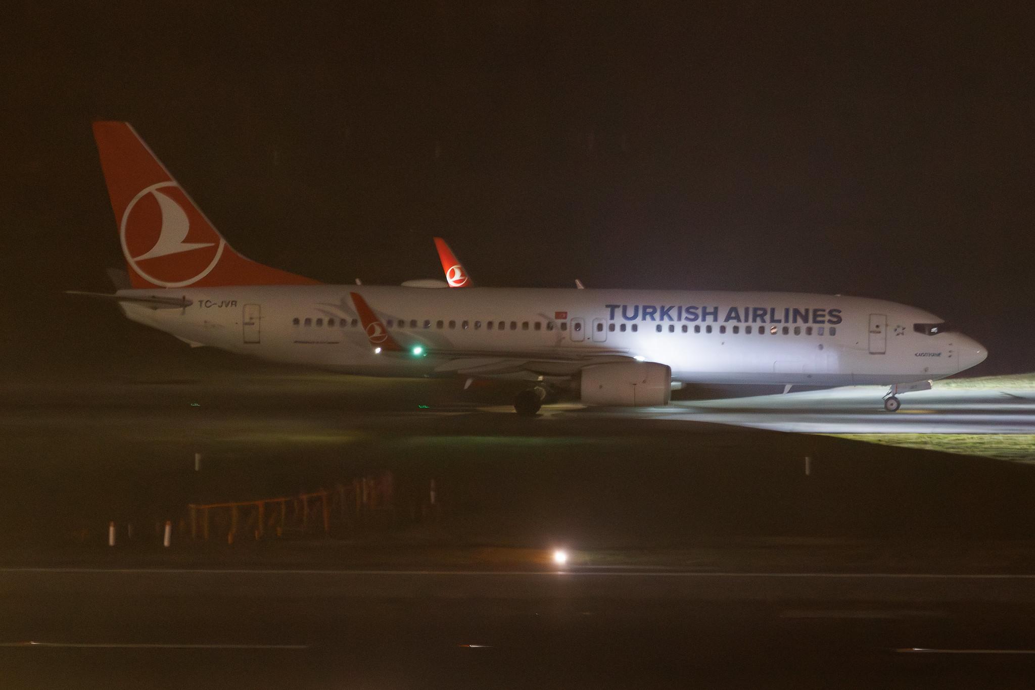Flughafen Zürich: Turkish Airlines (TK / THY) | Boeing 737-8F2 B738 | TC-JVR | MSN 60030