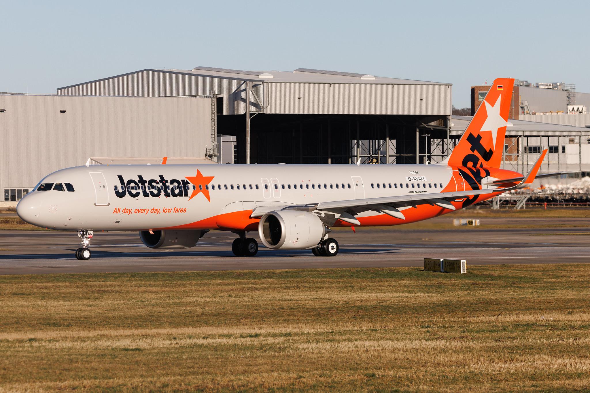Hamburg Finkenwerder: Jetstar Airways | Airbus A321-251NX A21N | D-AYAM | VH-OLQ | MSN 12956