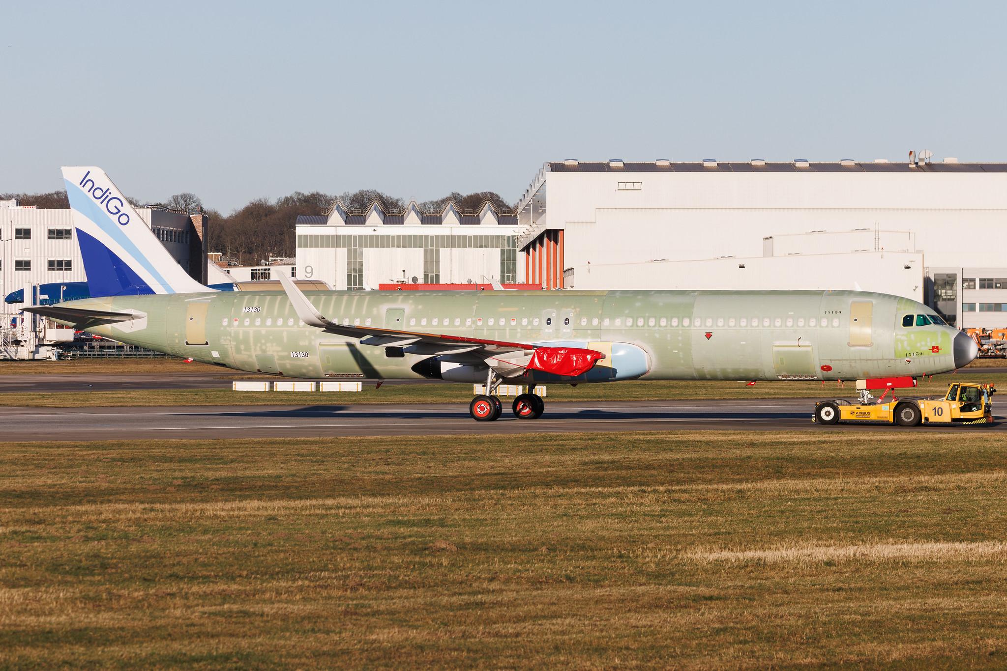 Hamburg Finkenwerder: IndiGo (6E / IGO) | Airbus A321-251NX A21N | D-AZYR | MSN 13130