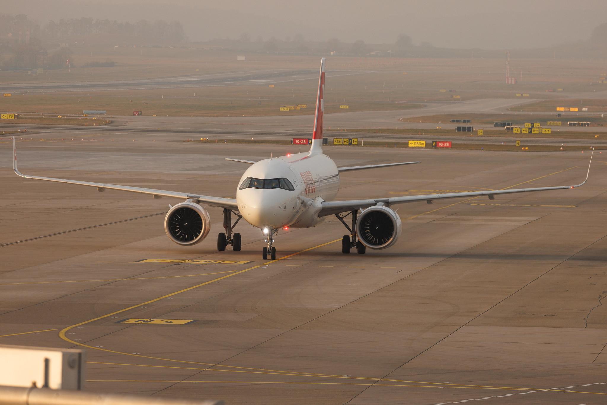 Flughafen Zürich: Swiss (LX / SWR) | Airbus A320-271N A20N | HB-JDA | MSN 9246