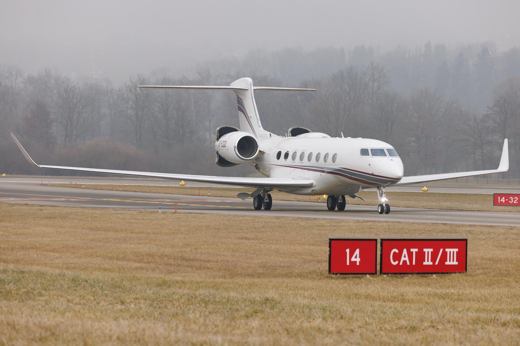 Flughafen Zürich: Qatar Executive (QE / QQE) | Gulfstream G650ER GLF6 | A7-CGO | MSN 6497