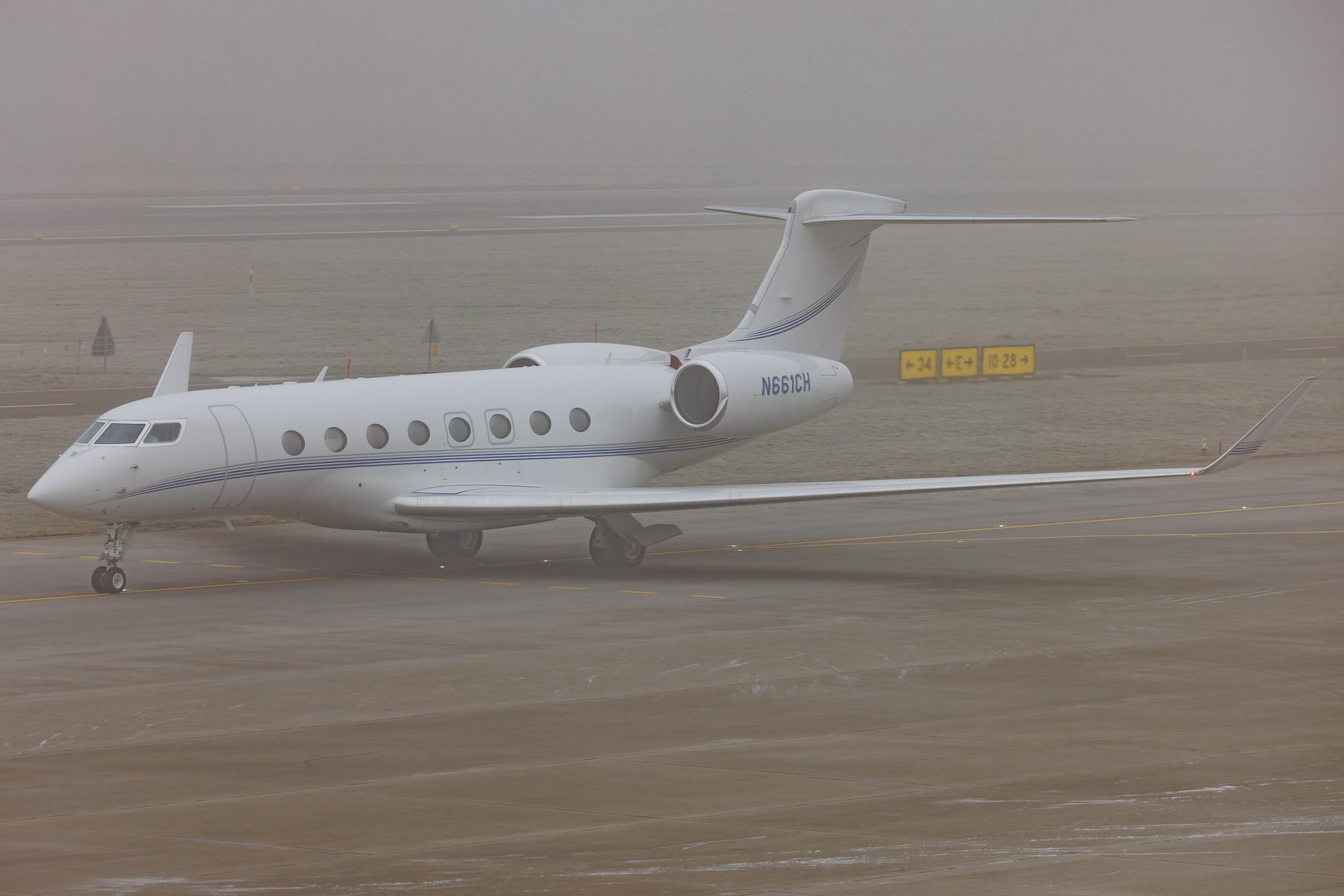 Flughafen Zürich: Private owner | Gulfstream G650ER GLF6 | N661CH | MSN 6391