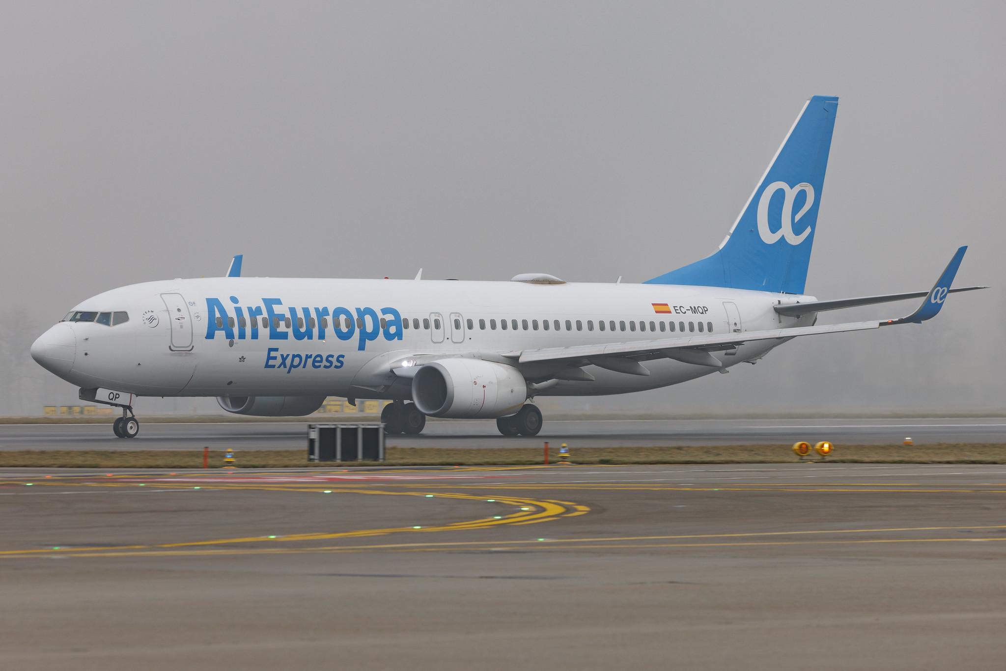 Flughafen Zürich: Air Europa (UX / AEA) | Boeing 737-85P B738 | EC-MQP | MSN 60588