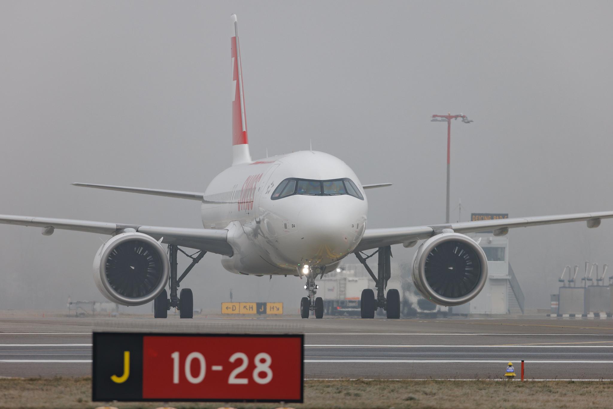 Flughafen Zürich: Swiss (LX / SWR) | Airbus A320-271N A20N | HB-JDA | MSN 9246