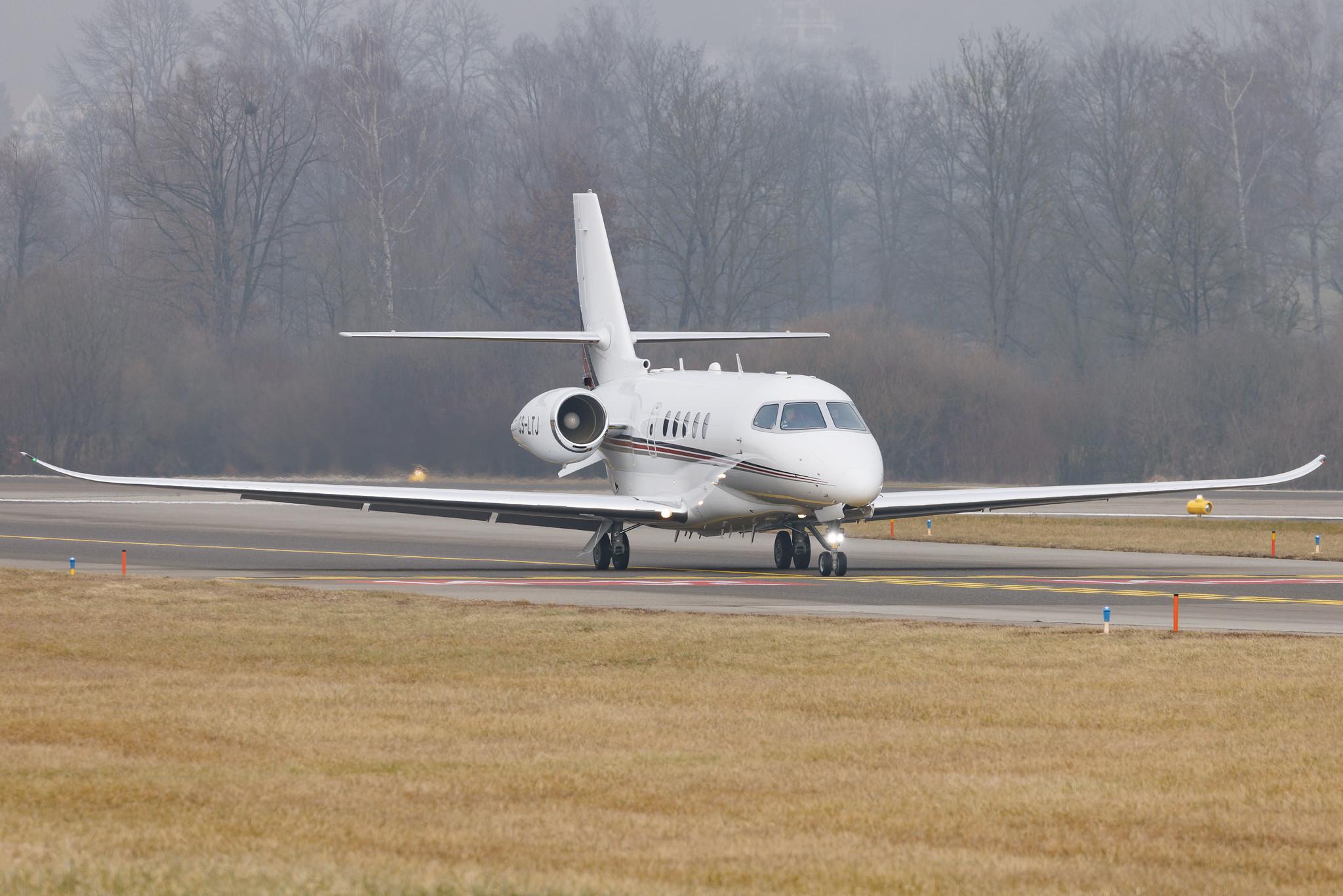Flughafen Zürich: NetJets Europe (/ NJE) | Operator: NetJets | Cessna 680A Citation Latitude C68A | CS-LTJ | MSN 680A-0165