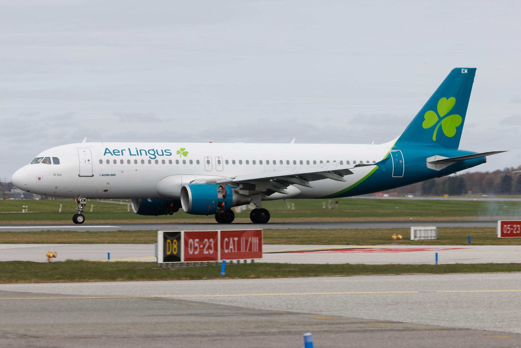 Hamburg Airport: Aer Lingus (EI / EIN) | Airbus A320-214 A320 | EI-DEM | MSN 2411