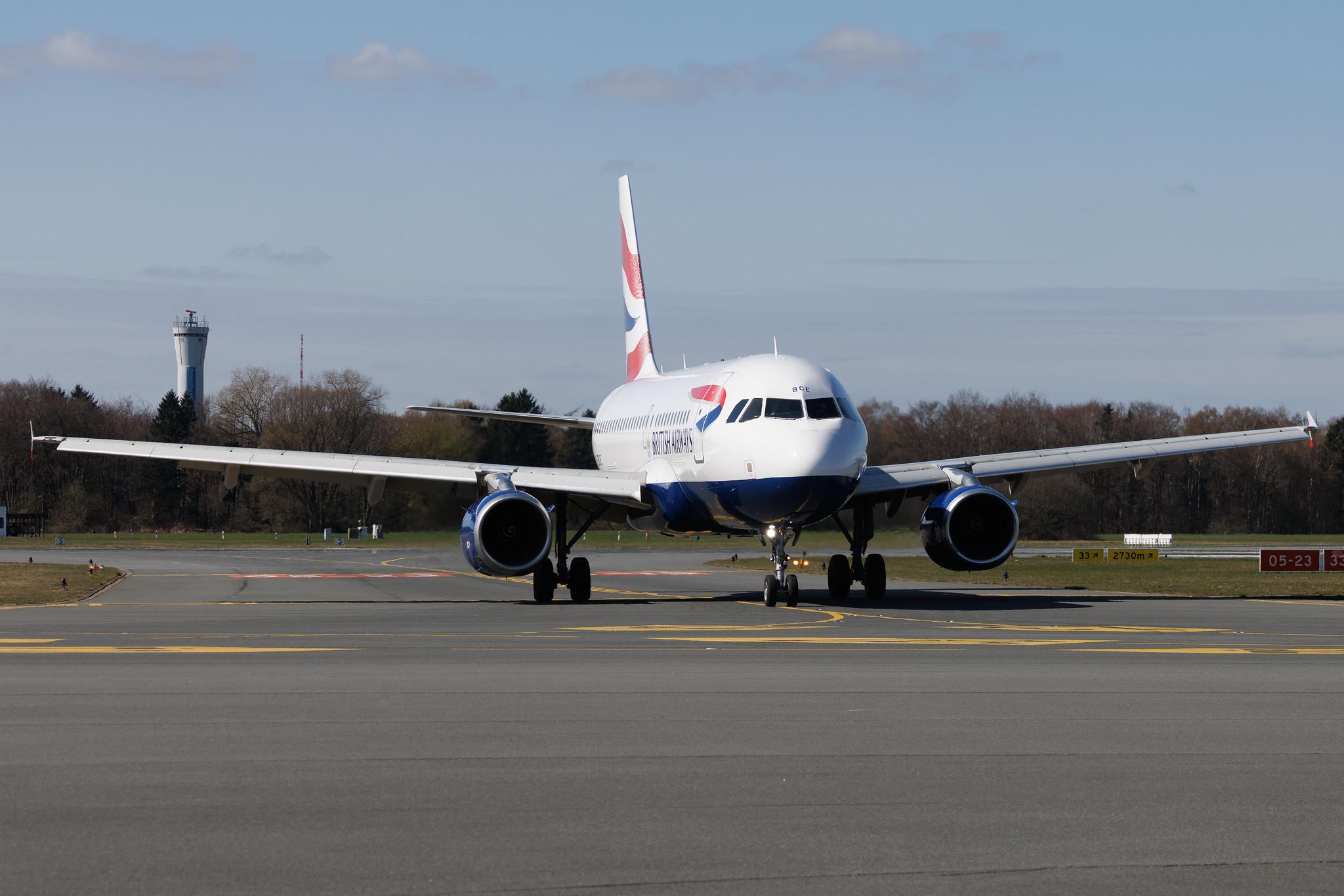 Hamburg Airport: British Airways (BA / BAW) | Airbus A319-131 A319 | G-DBCE | MSN 2429