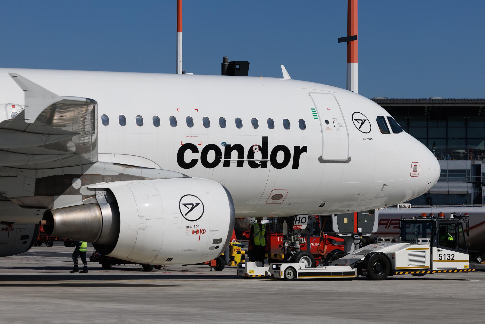 Hamburg Airport: Condor (DE / CFG) | Operator: Fly Air41 | Airbus A320-214 A320 | 9A-SHO | MSN 03840