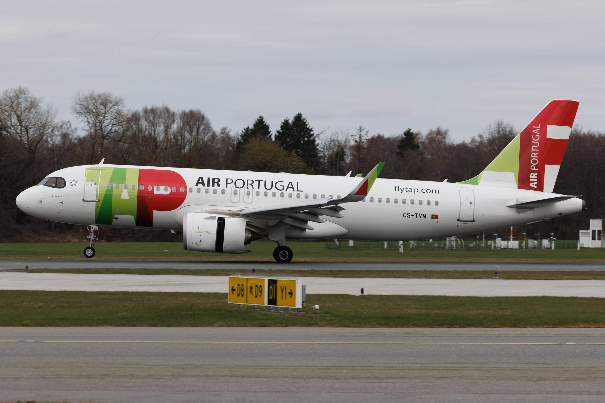 Hamburg Airport: TAP Air Portugal (TP / TAP) | Airbus A320-251N A20N | CS-TVM | MSN 12145