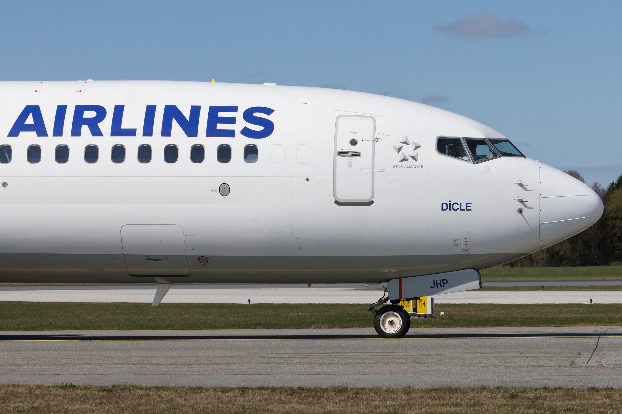Hamburg Airport: Turkish Airlines (TK / THY) | Boeing 737-8F2 B738 | TC-JHP | MSN 42000