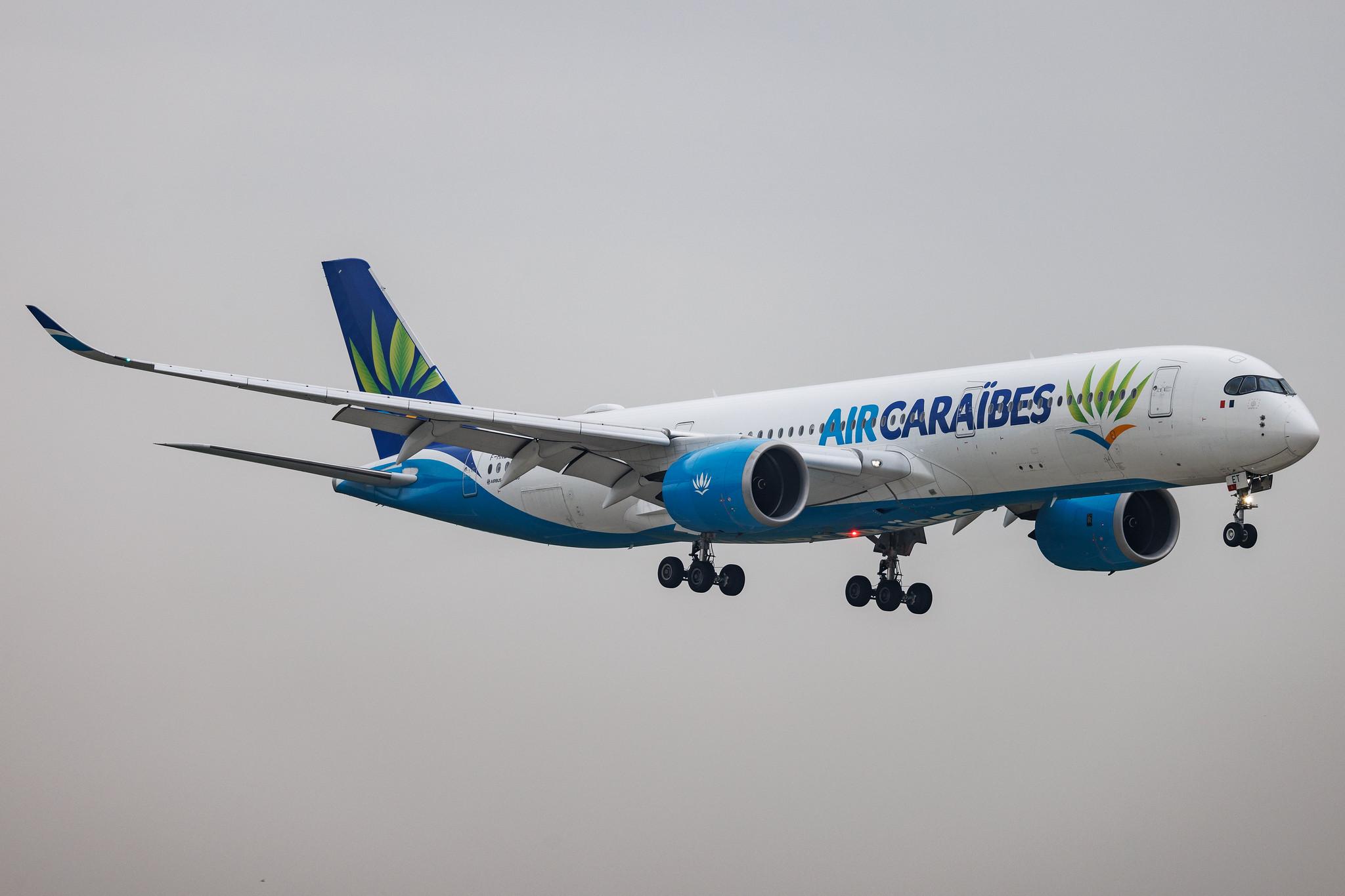 Paris Orly Airport: Air Caraïbes (TX / FWI) | Operator: Air Caraïbes Atlantique | Airbus A350-941 A359 | F-HNET | MSN 091