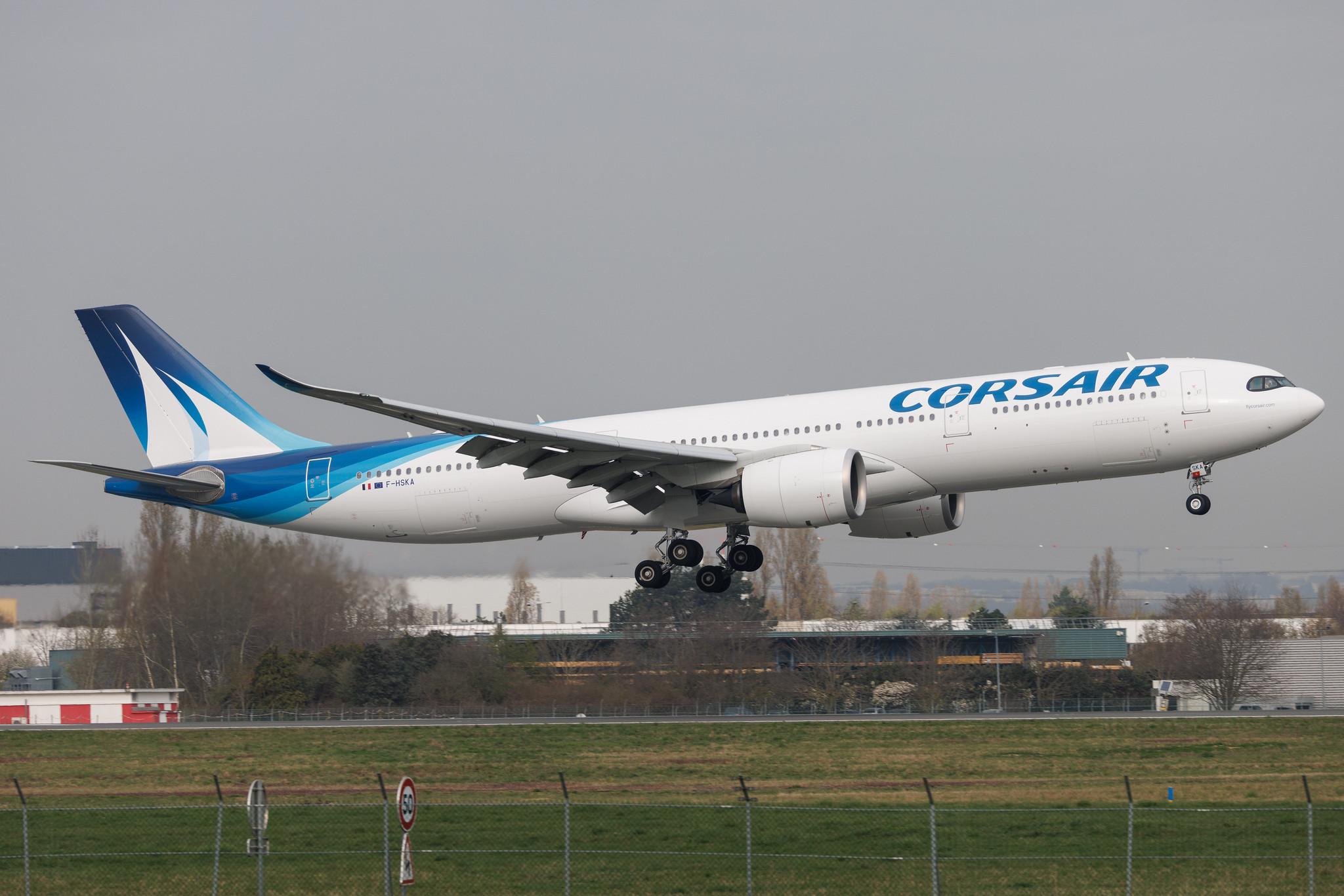 Paris Orly Airport: Corsair (SS / CRL) | Airbus A330-941 A339 | F-HSKA | MSN 1986