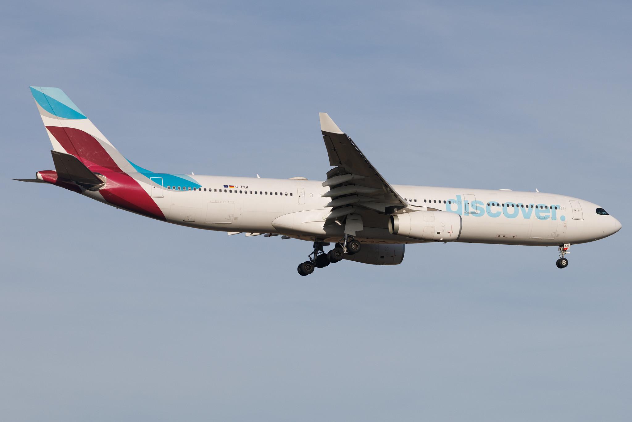 Frankfurt Airport: Discover Airlines (4Y / OCN) | Airbus A330-343 A333 | D-AIKH | MSN 0648